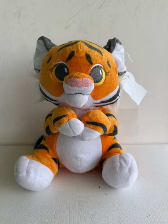 Other - Plush Tiger Stuffed Animal - Orange and White Cute Cuddly Toy